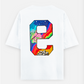 999 Oversized T-shirt (Back print) by @aniiimekh