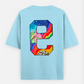 999 Oversized T-shirt (Back print) by @aniiimekh