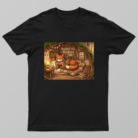 Booked all weekend Unisex T-shirt by Aadyashri 