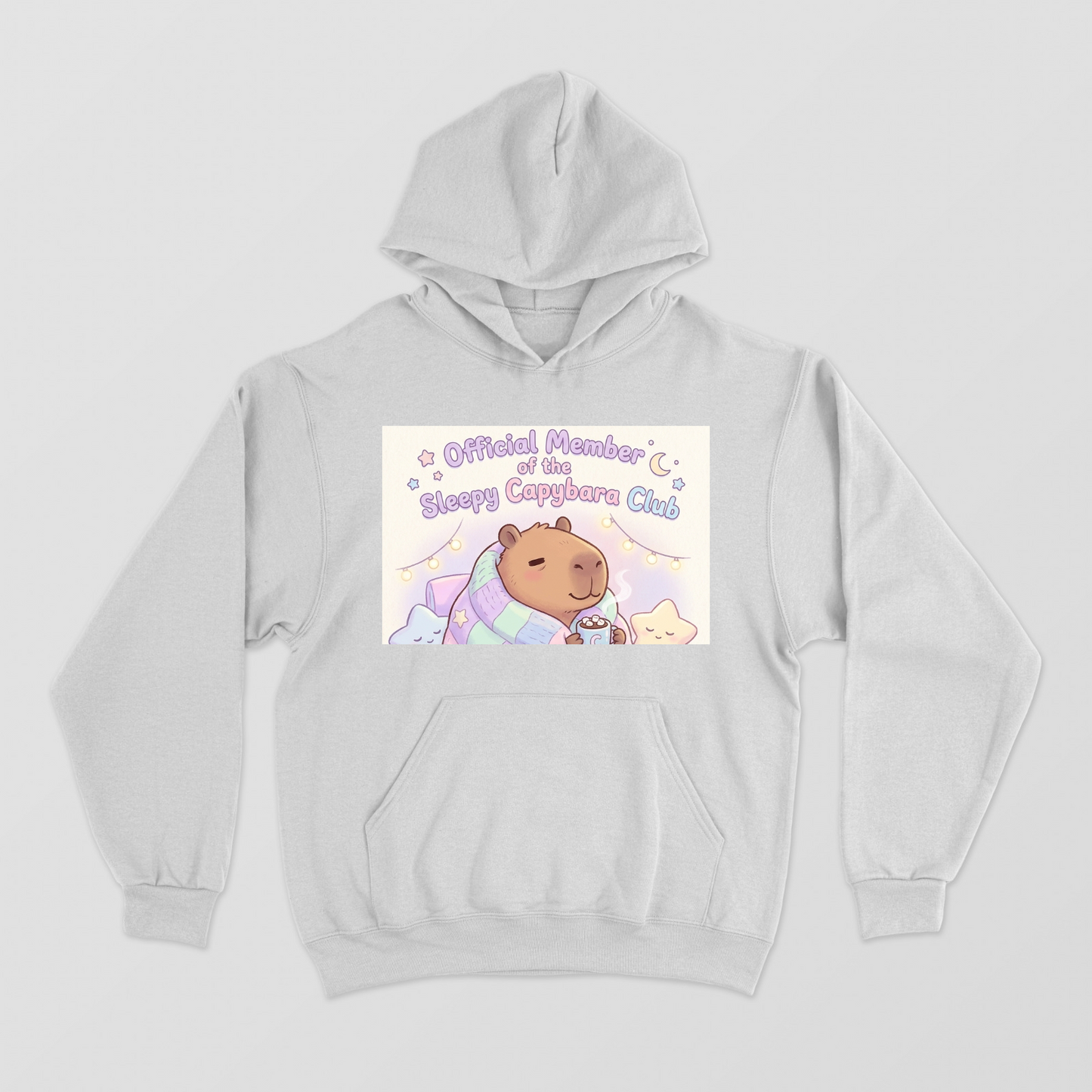 Sleepy capybara Unisex Hoodie by Aadyashri 