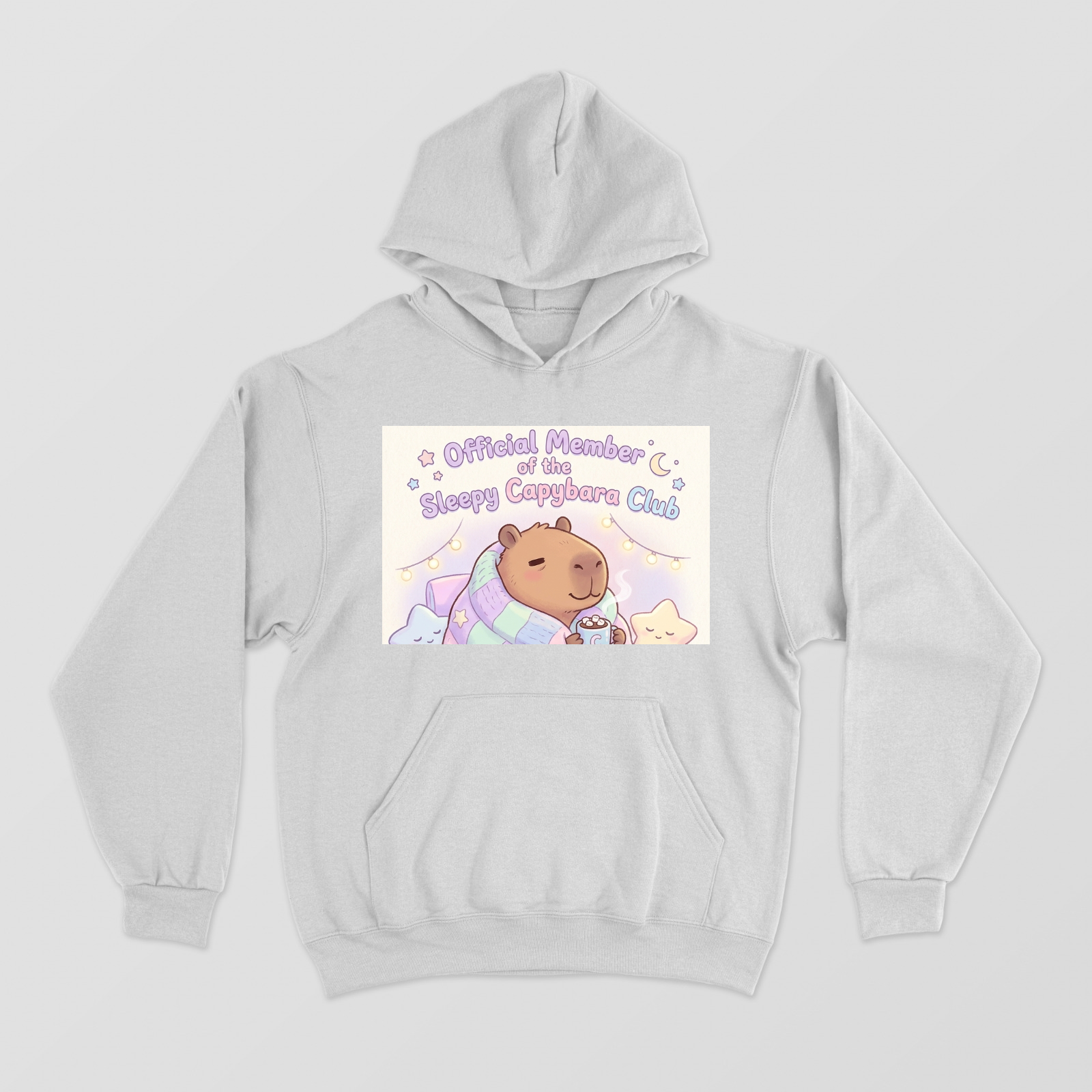 Sleepy capybara Unisex Hoodie by Aadyashri 