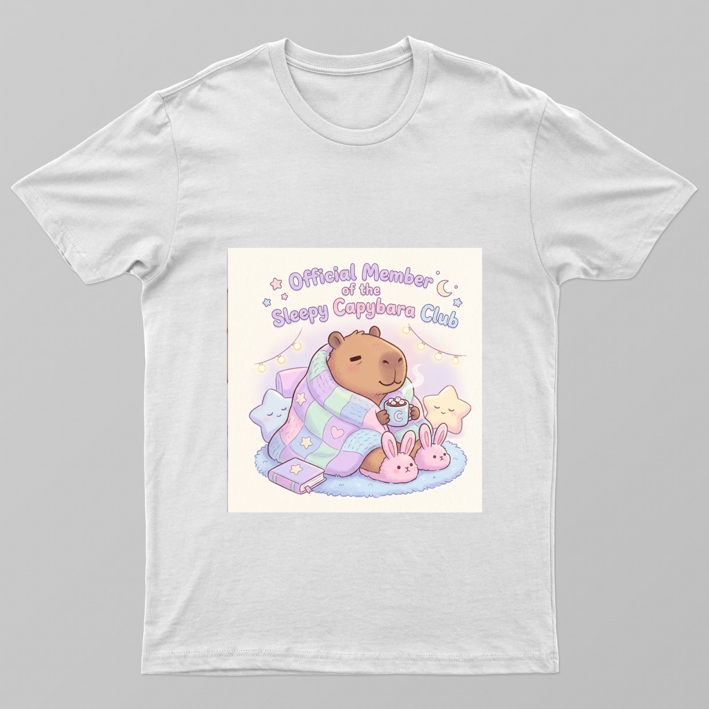 Sleepy capybara Unisex T-shirt by Aadyashri 