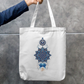 Aesthetic Art Tote Bag Zipper Tote Bag by @rd_digital_store