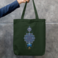 Aesthetic Art Tote Bag Zipper Tote Bag by @rd_digital_store