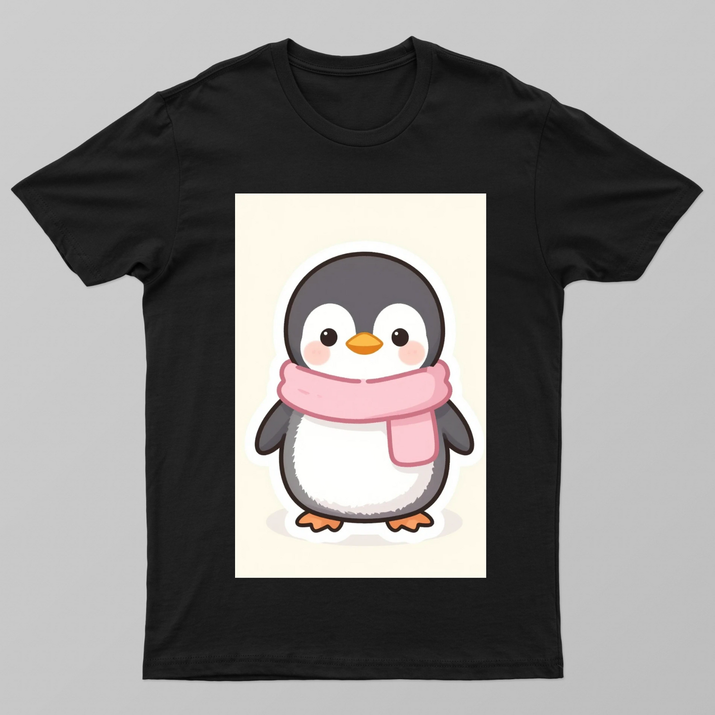 cute penguins design Unisex T-shirt by @cute_pixel_016