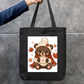 cute teddy bear with coffee mug Zipper Tote Bag by @cute_pixel_016