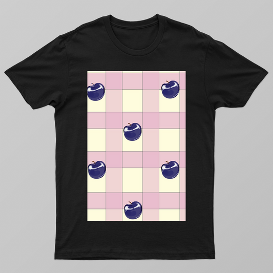 Blueberries on picnic mat Unisex T-shirt by @canvasstories2025