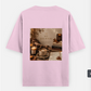 coffee for journal lovers Oversized T-shirt (Back print) by @cute_pixel_016