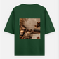 coffee for journal lovers Oversized T-shirt (Back print) by @cute_pixel_016