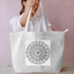 Mandala Mood Everyday Large Tote Bag by @sketch.box.studios