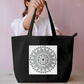 Mandala Mood Everyday Large Tote Bag by @sketch.box.studios