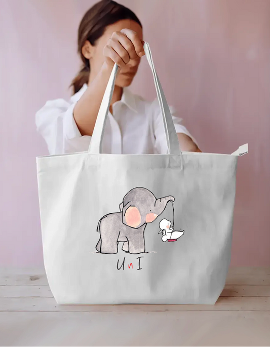 U n I Everyday Large Tote Bag by Tripti