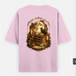 The midnight scholar Oversized T-shirt (Back print) by @cute_pixel_016