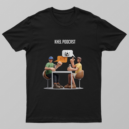 Khel Podcast Unisex T-shirt by Kunal Gupta