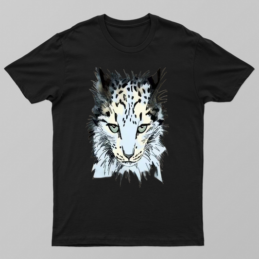 Cool cat printed tshirt Unisex T-shirt by Mithisar Daimary 