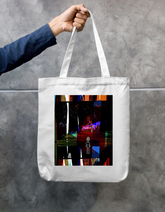 Black dreams Zipper Tote Bag by @blueshimmer34