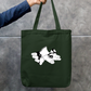 Spy Zipper Tote Bag by Tripti