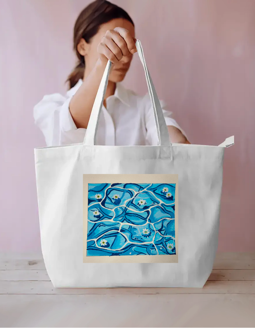 Beautiful river water Everyday Large Tote Bag by @my_artz_06