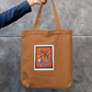 Fish under tree Zipper Tote Bag by Antara Verma