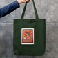 Fish under tree Zipper Tote Bag by Antara Verma