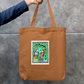 Devotional Radha+krishna Zipper Tote Bag by Antara Verma