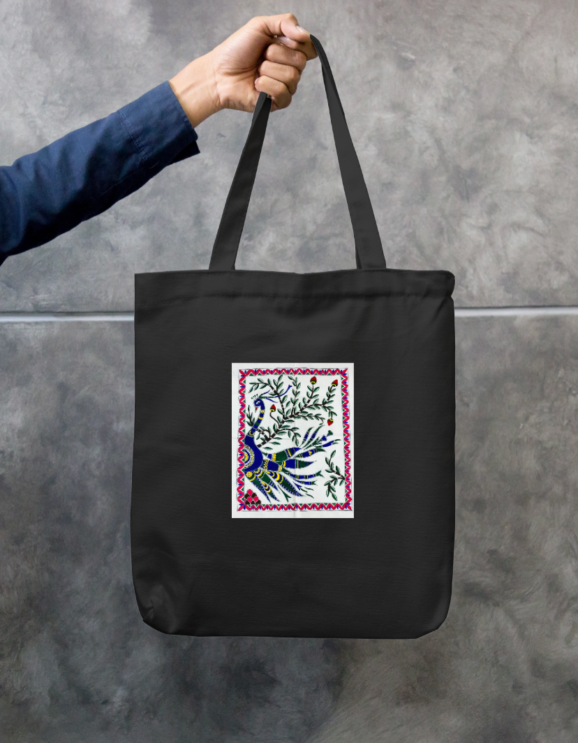Natural beauty Zipper Tote Bag by Antara Verma