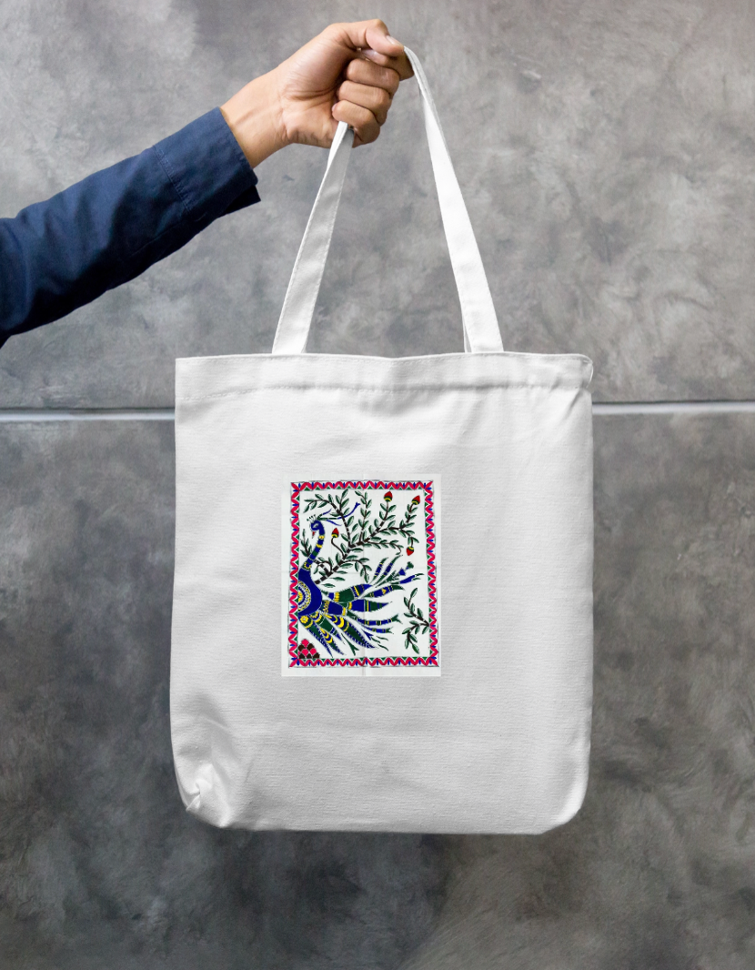 Natural beauty Zipper Tote Bag by Antara Verma