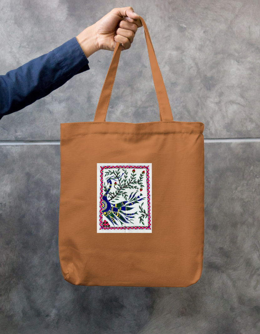 Natural beauty Zipper Tote Bag by Antara Verma