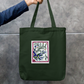 Natural beauty Zipper Tote Bag by Antara Verma