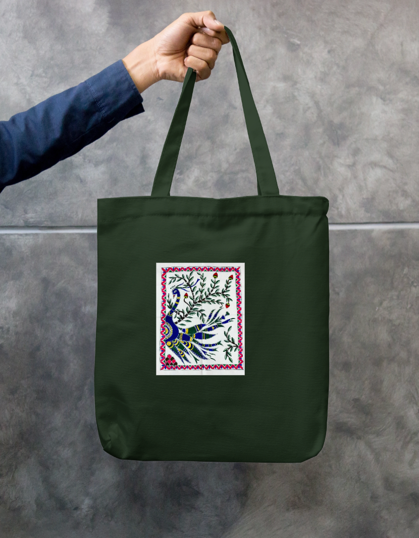 Natural beauty Zipper Tote Bag by Antara Verma