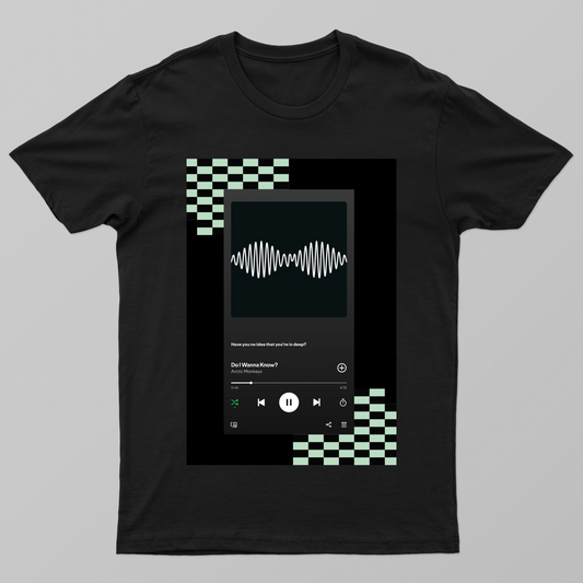 Spotify song Unisex T-shirt by Lisha Priya Sequeira