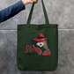She knows it Zipper Tote Bag by @miralynadoraartworks
