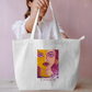 Unique Everyday Large Tote Bag by @miralynadoraartworks