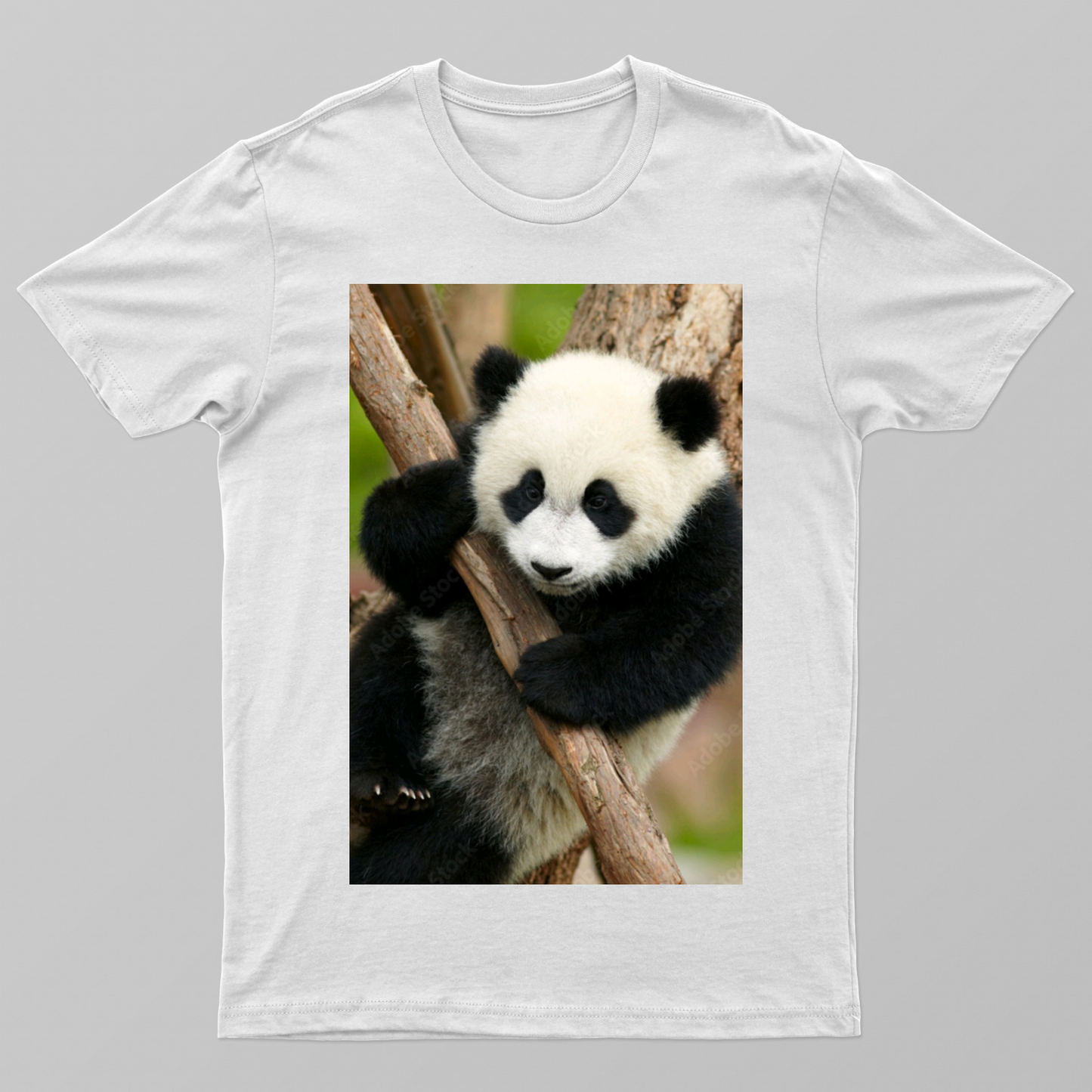 Cute panda design on t shirt Unisex T-shirt by Priyanka 