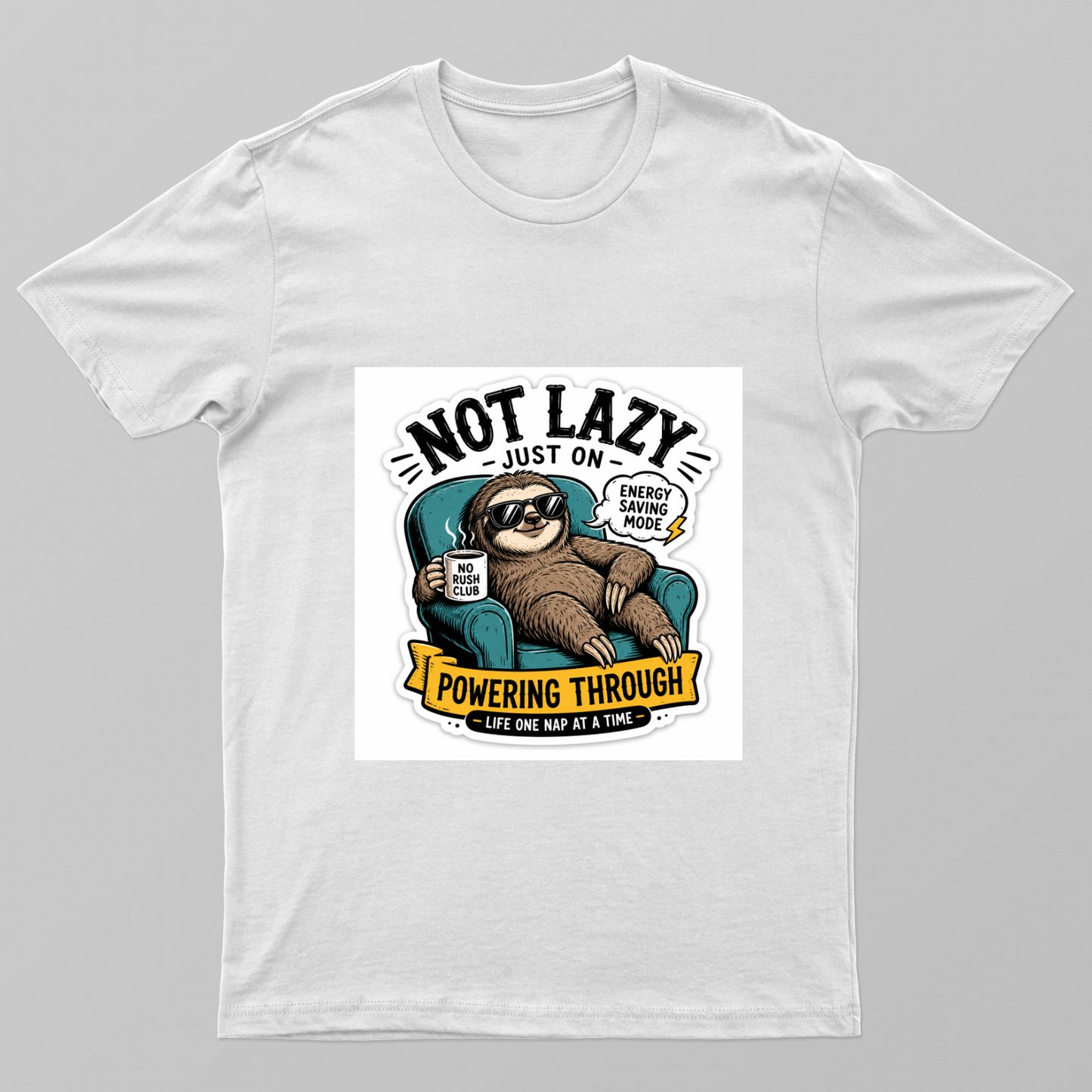 Not lazy Unisex T-shirt by joshua jackson