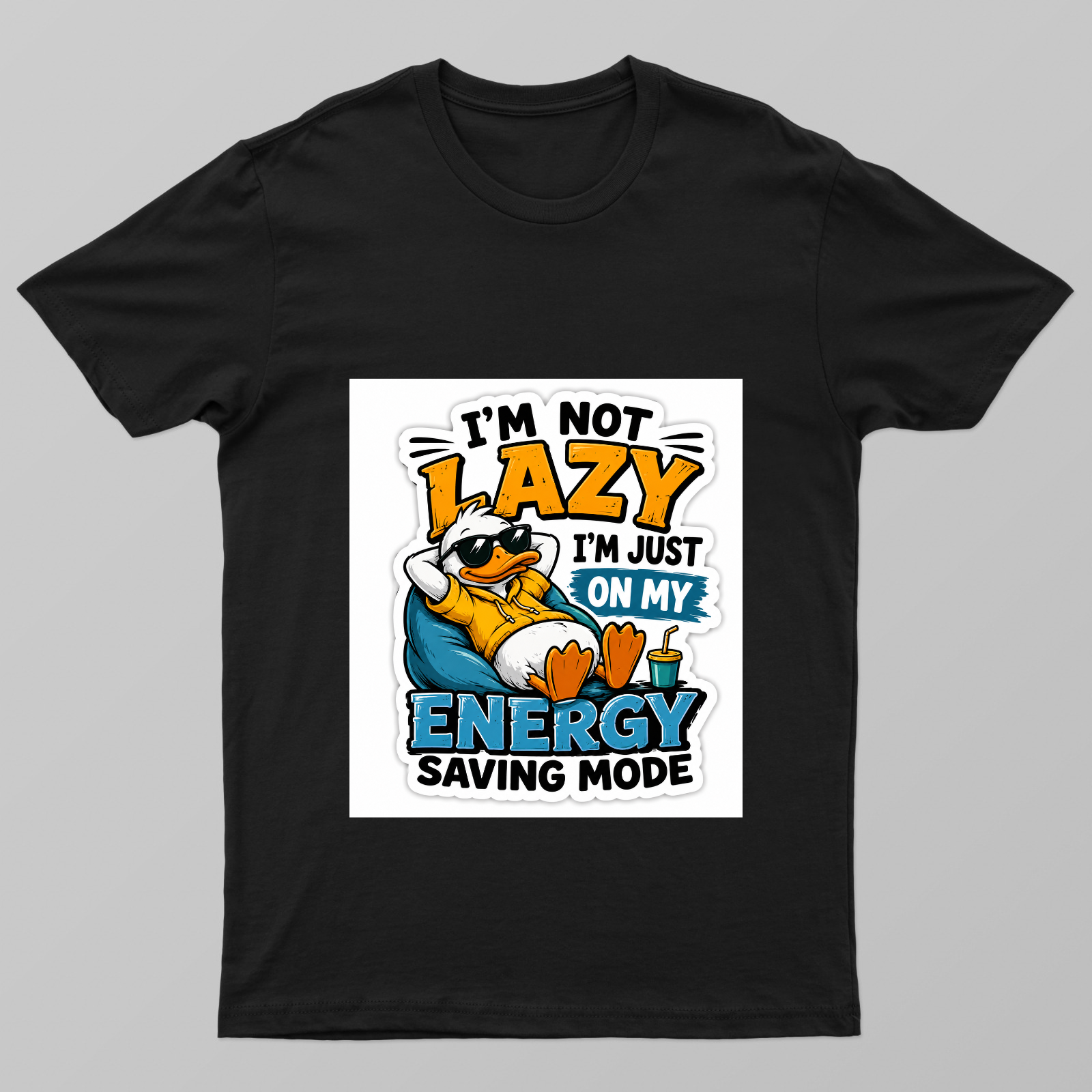 Lazy Unisex T-shirt by joshua jackson