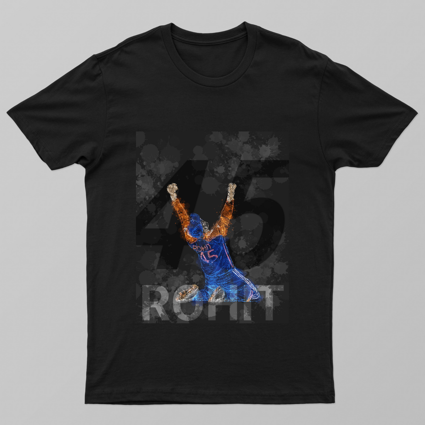 Rohit sharma Unisex T-shirt by @sarangdhar_by_kunal