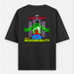 Spider-Man vs Hulk Oversized T-shirt Oversized T-shirt (Back print) by @royrishavmalda