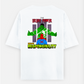 Spider-Man vs Hulk Oversized T-shirt Oversized T-shirt (Back print) by @royrishavmalda