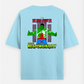 Spider-Man vs Hulk Oversized T-shirt Oversized T-shirt (Back print) by @royrishavmalda