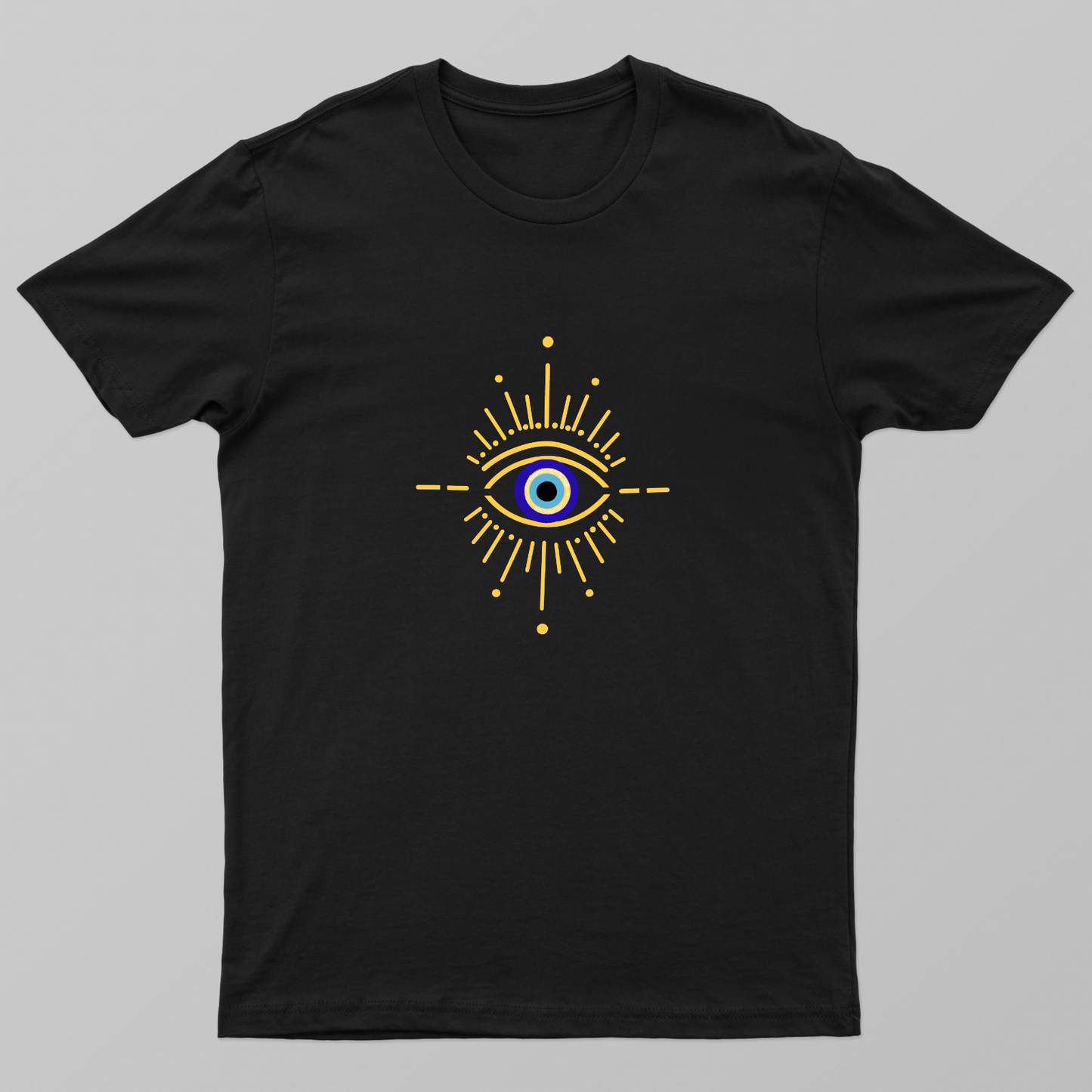 Evil eye Unisex T-shirt by @astravore_designs