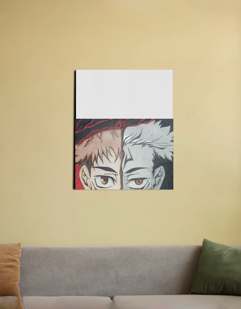Jujutsu Kaisen 16"x20" Canvas Poster by @orugame.xxq
