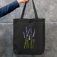 Lavender Zipper Tote Bag by @astravore_designs