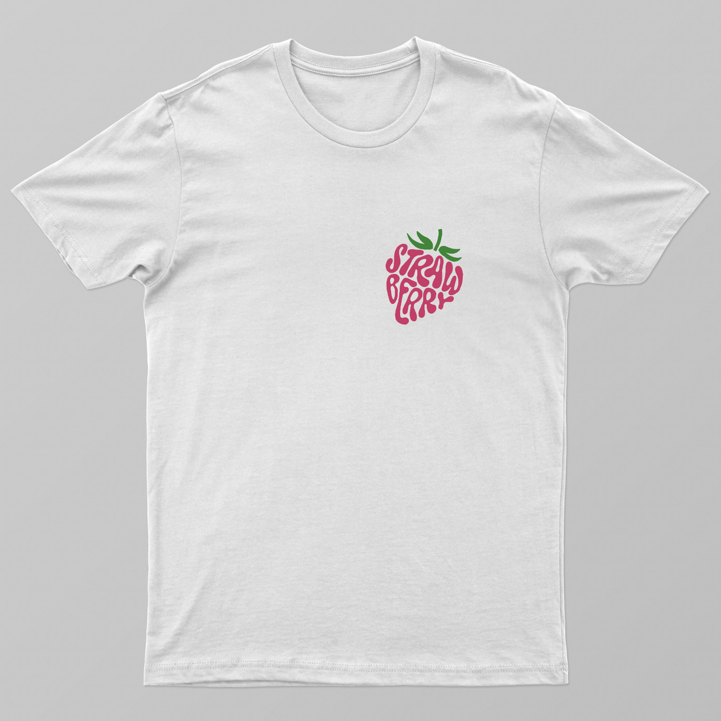 Strawberry Unisex T-shirt by @astravore_designs