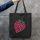 Strawberry Zipper Tote Bag by @astravore_designs