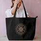 Mandala Art Tote Bag Everyday Large Tote Bag by @rd_digital_store