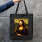 Monalisa Zipper Tote Bag by @astravore_designs