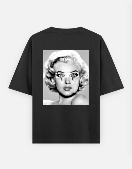 Vintage vibes Oversized T-shirt (Back print) by @astravore_designs