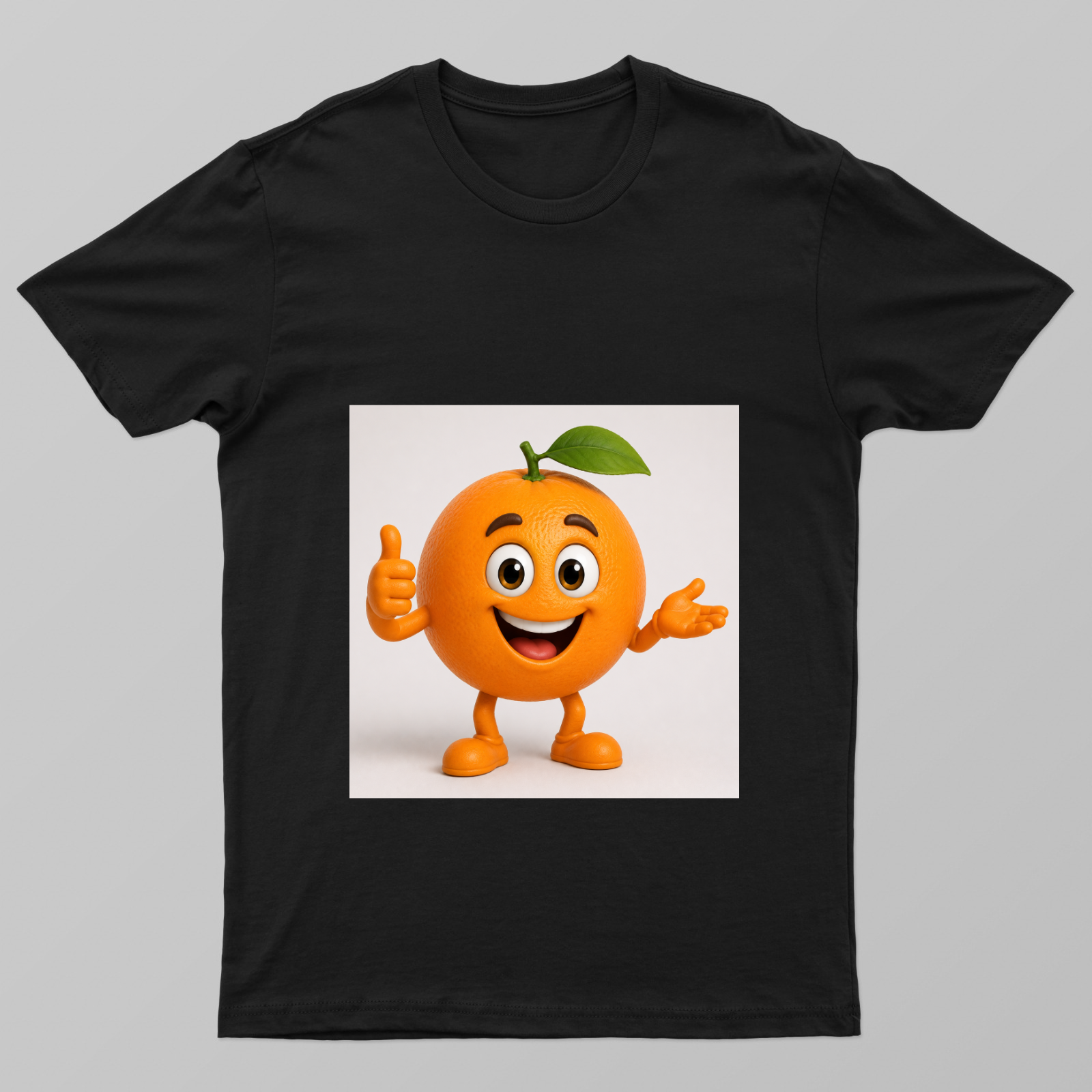 Orange Unisex T-shirt by joshua jackson