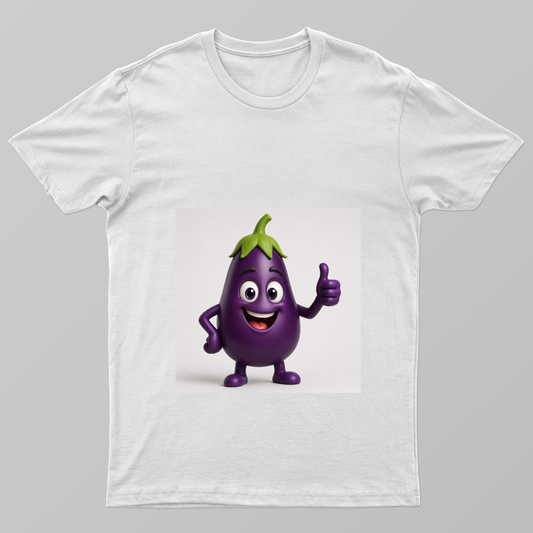 Brinjal Unisex T-shirt by joshua jackson